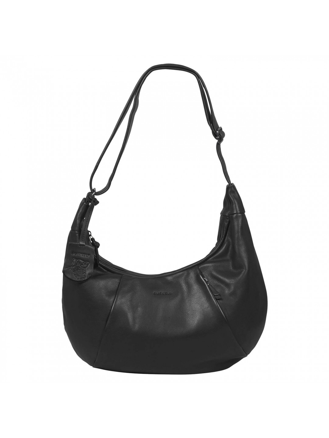 Dámská kožená kabelka přes rameno Burkely Amalea – černá